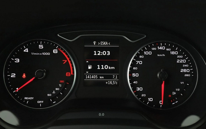 Audi A3 cena 62000 przebieg: 141389, rok produkcji 2018 z Duszniki-Zdrój małe 352